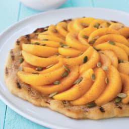 Peach Ricotta Tart