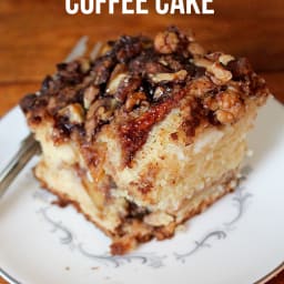 Peaches and Cream Coffee Cake