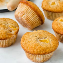 Peaches and Cream Muffins