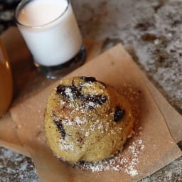 Peanut Butter and Chocolate Chunk Mug Cake