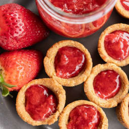 Peanut Butter and Jelly Cookie Cups