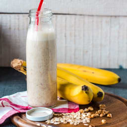 Peanut Butter Banana Milkshake