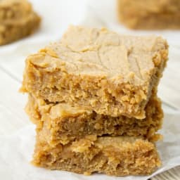 Peanut Butter Blondies