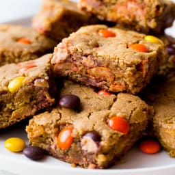 Peanut Butter Blondies