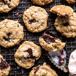 Peanut Butter Chocolate Chunk Oatmeal Cookies