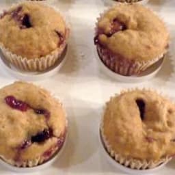 Peanut Butter & Jelly (PBJ) Muffins