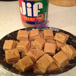 Peanut Butter Microwave Fudge