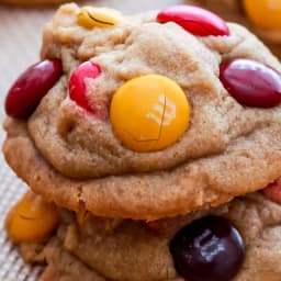 Peanut Butter M&M Cookies