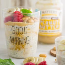 Peanut Butter Overnight Oats Recipe