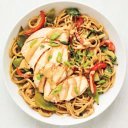 Peanut Noodles with Chicken