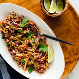 Peanut Slaw with Soba Noodles