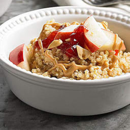 Peanut Butter and Fruit Quinoa