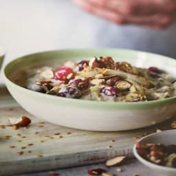 Pear And Cranberry Overnight Oats