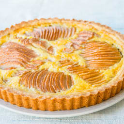 Pear Custard Tart