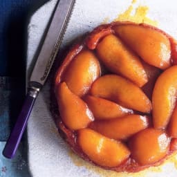 Pear tart tatin