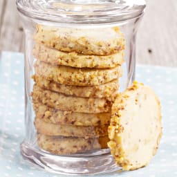 Pecan Shortbread Cookies