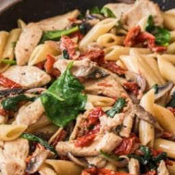 Penne with Chicken and Sundried Tomatoes