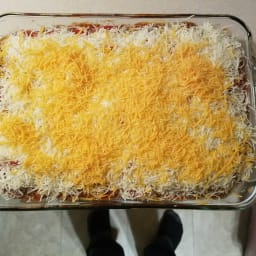 pepperoni pizza hotdish