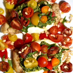 Pesto Bruschetta Chicken