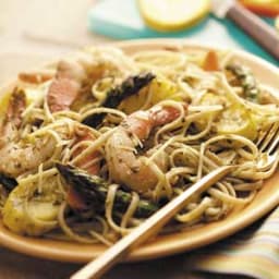 Pesto Shrimp Pasta Toss Recipe