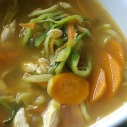 Pho Ginger and Lime Soup