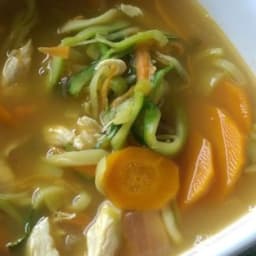 Pho Ginger and Lime Soup Recipe