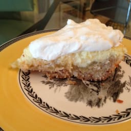 Pina Colada Icebox Pie