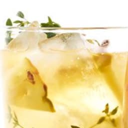 Pineapple and Thyme Iced Tea
