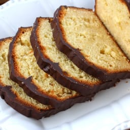 Pineapple Cake with Marzipan