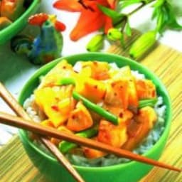 Pineapple Ginger Chicken Stir-Fry