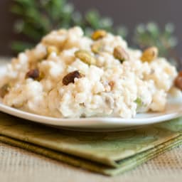 Pistachio Parmesan Risotto