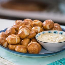 Pizza Dough Pretzel Bites