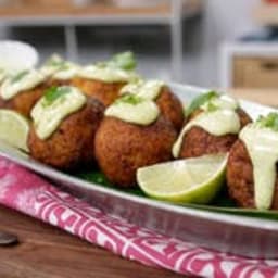 Plantain Chorizo Balls