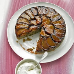 Plum Upside-Down Cake