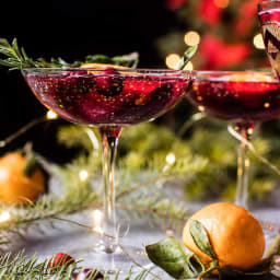 Poinsettia Spritz Punch