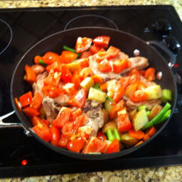 Pork Chops and Vegtables