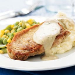 Pork Chops with Country Gravy