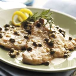 Pork Medallions with Olive-Caper Sauce