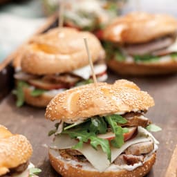 Pork Tenderloin Sandwiches with Caramelized-Onion Mayonnaise