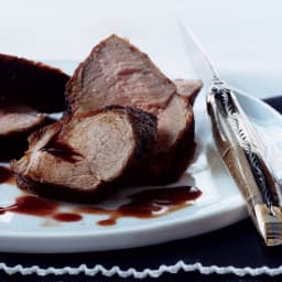 Pork Tenderloin with Pomegranate Sauce