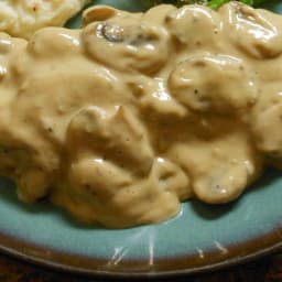 Pork with Mushroom Dijon Sauce by LMB