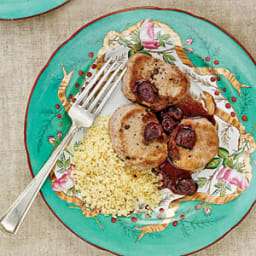 Pork with Pomegranate Pan Sauce