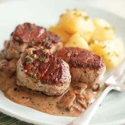 Pork Medallions in Mushroom Marsala Sauce
