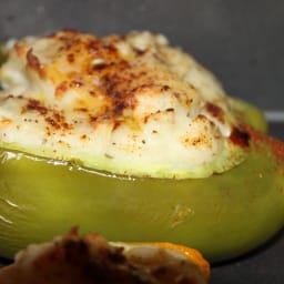 Potato-Stuffed Bell Peppers