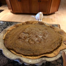 Praline Pumpkin Pie