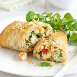 Prawn spring roll wraps