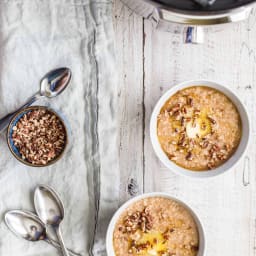 Pressure Cooker Apple Cinnamon Oatmeal Recipe