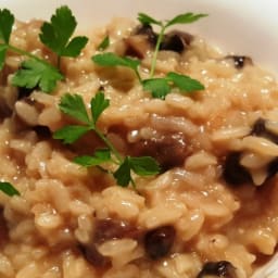 Pressure Cooker Best Mushroom Risotto