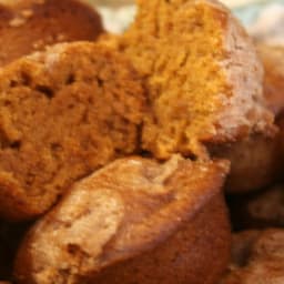 Pumpkin Apple Streusel Muffins