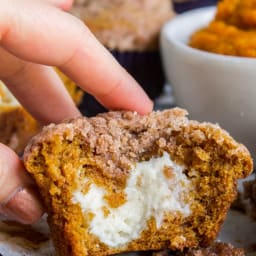 Pumpkin Cream Cheese Muffins